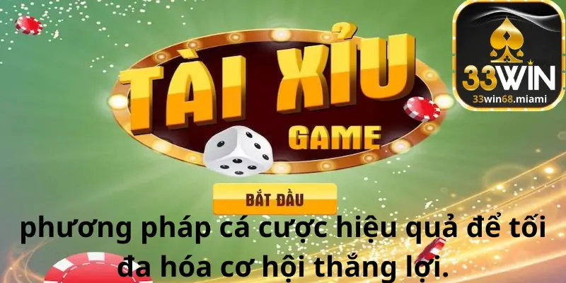 phương pháp cá cược hiệu quả để tối đa hóa cơ hội thắng lợi.