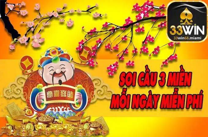 33win sự lựa chọn hàng đầu cho những ai yêu thích soi cầu 3 Miền